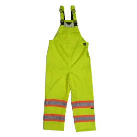 Safety Rain Bib Overall - Green