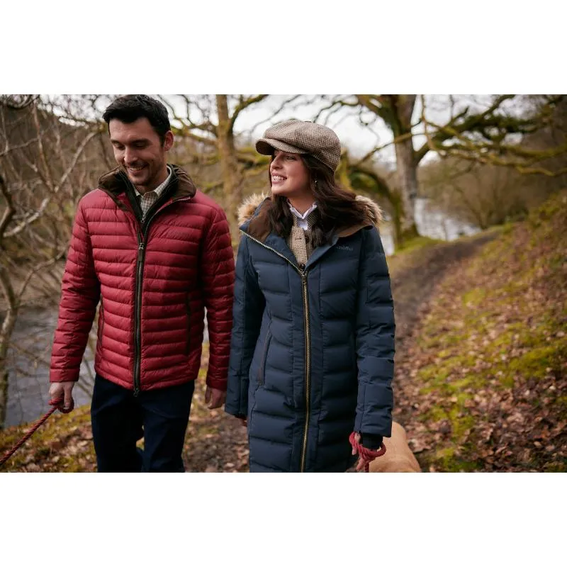 Schoffel Hurlingham Ladies Venturi Waterproof Down Coat - Carbon Navy