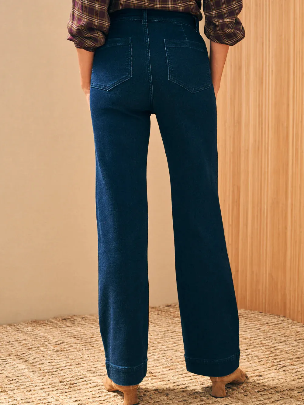 Stretch Terry Patch Pocket Pants - Cleremont