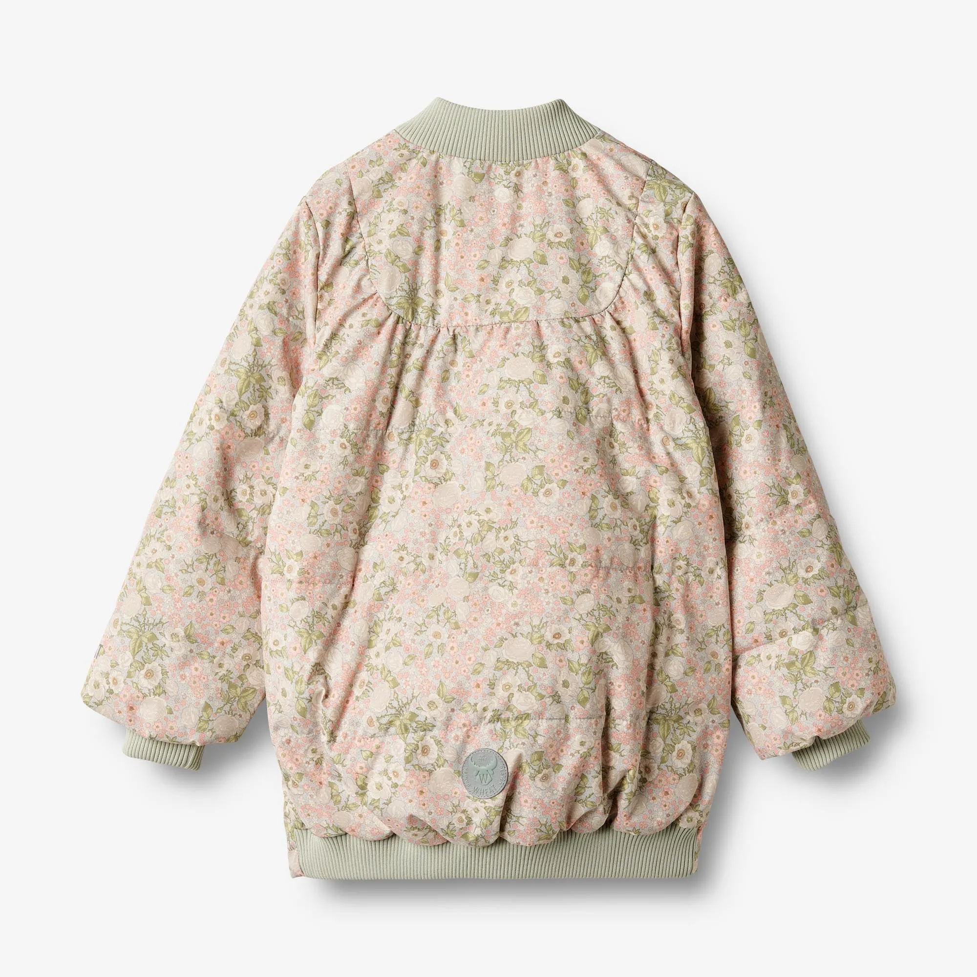 Summer Puffer Jacket Lola - sea salt roses