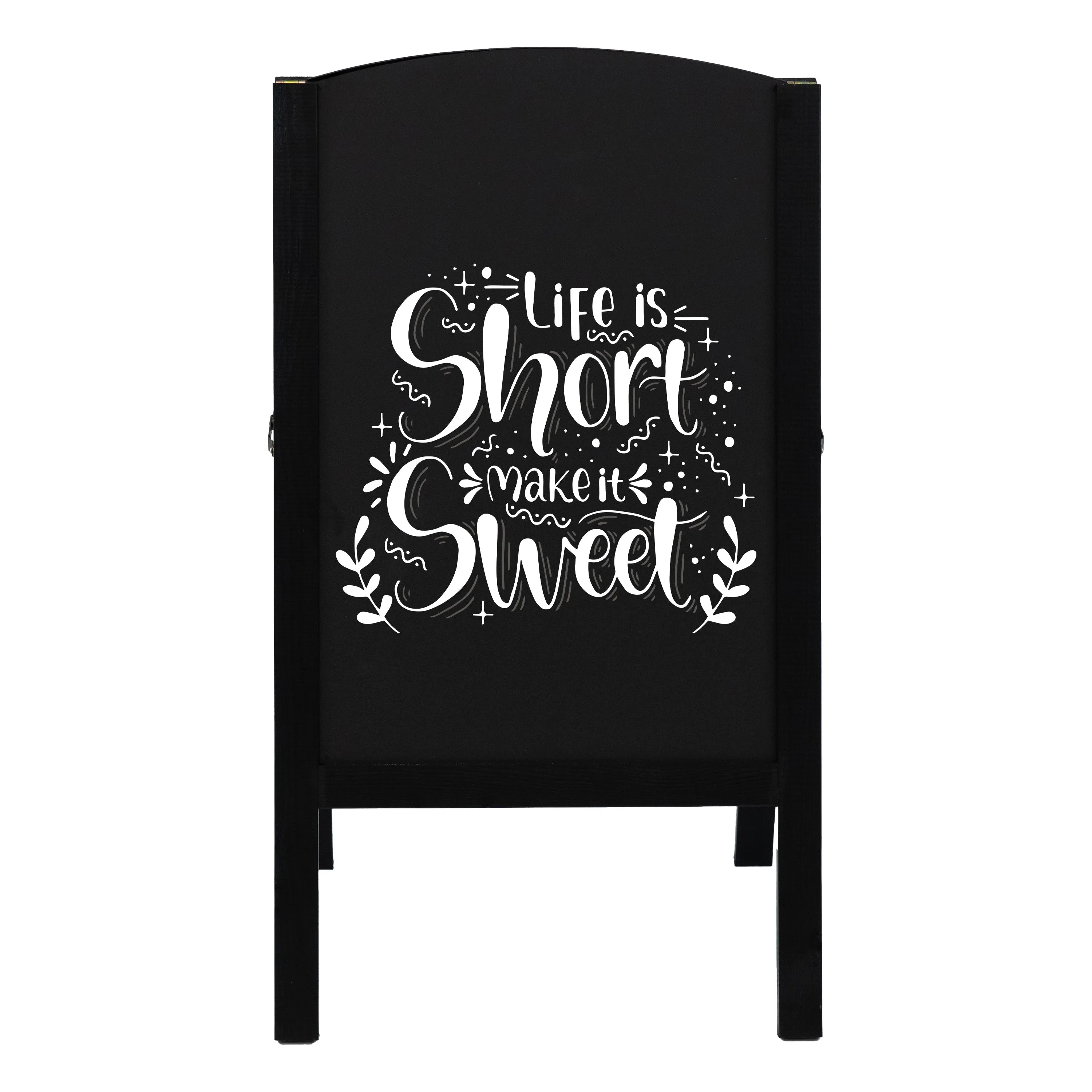 Sunnydaze 32" x 17.5" A-Frame Chalkboard Sign