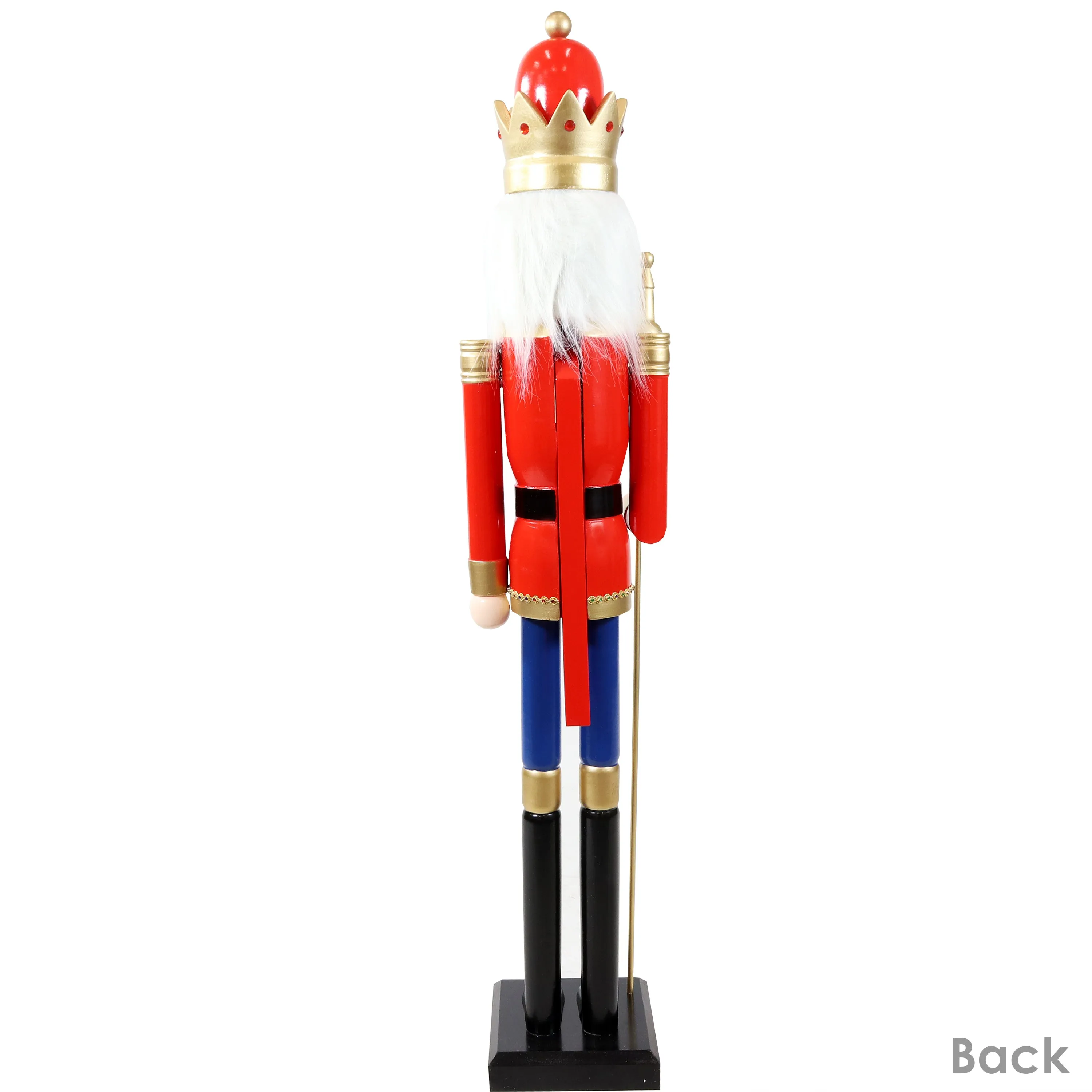 Sunnydaze Arnold the Strong Indoor Nutcracker Statue - 48"