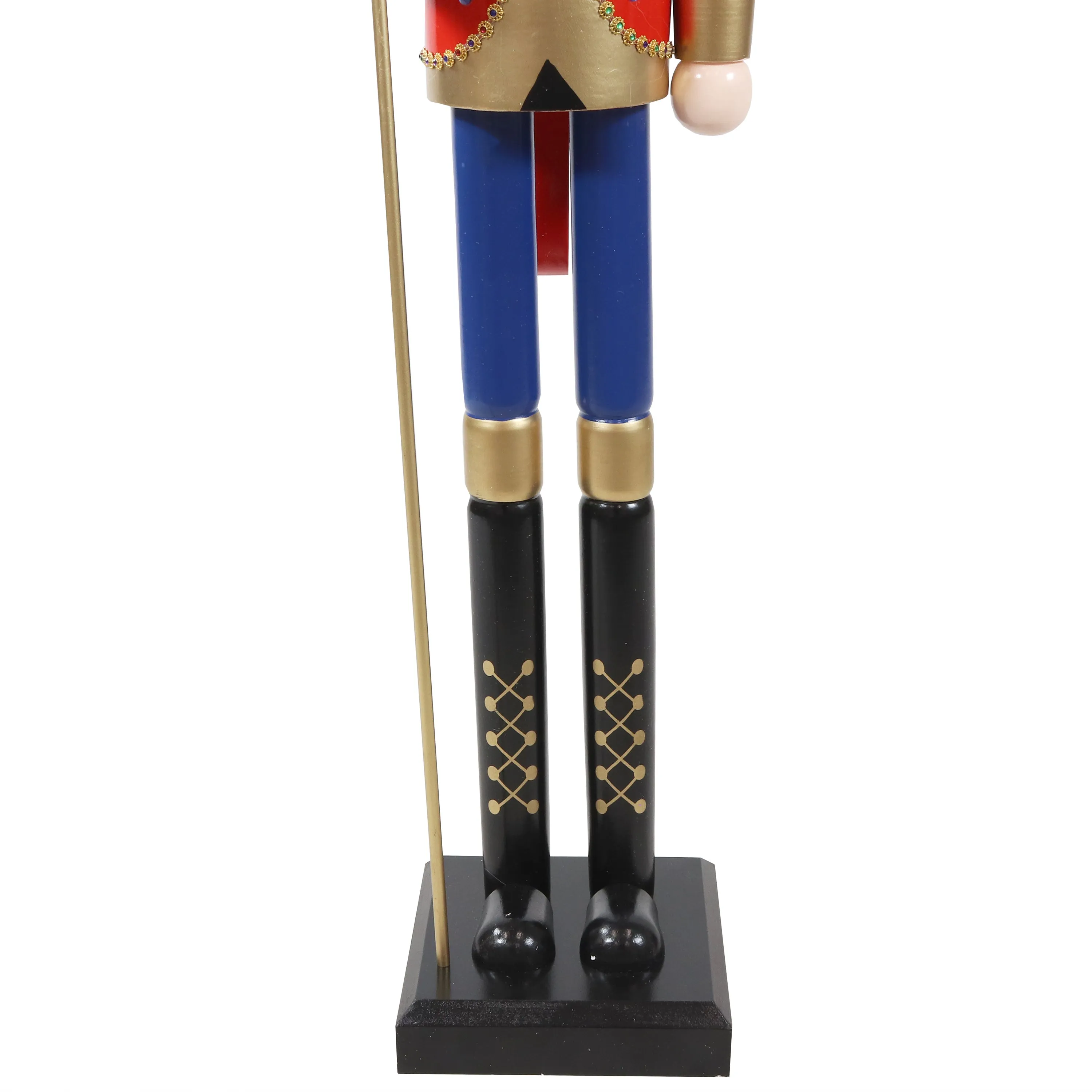 Sunnydaze Arnold the Strong Indoor Nutcracker Statue - 48"