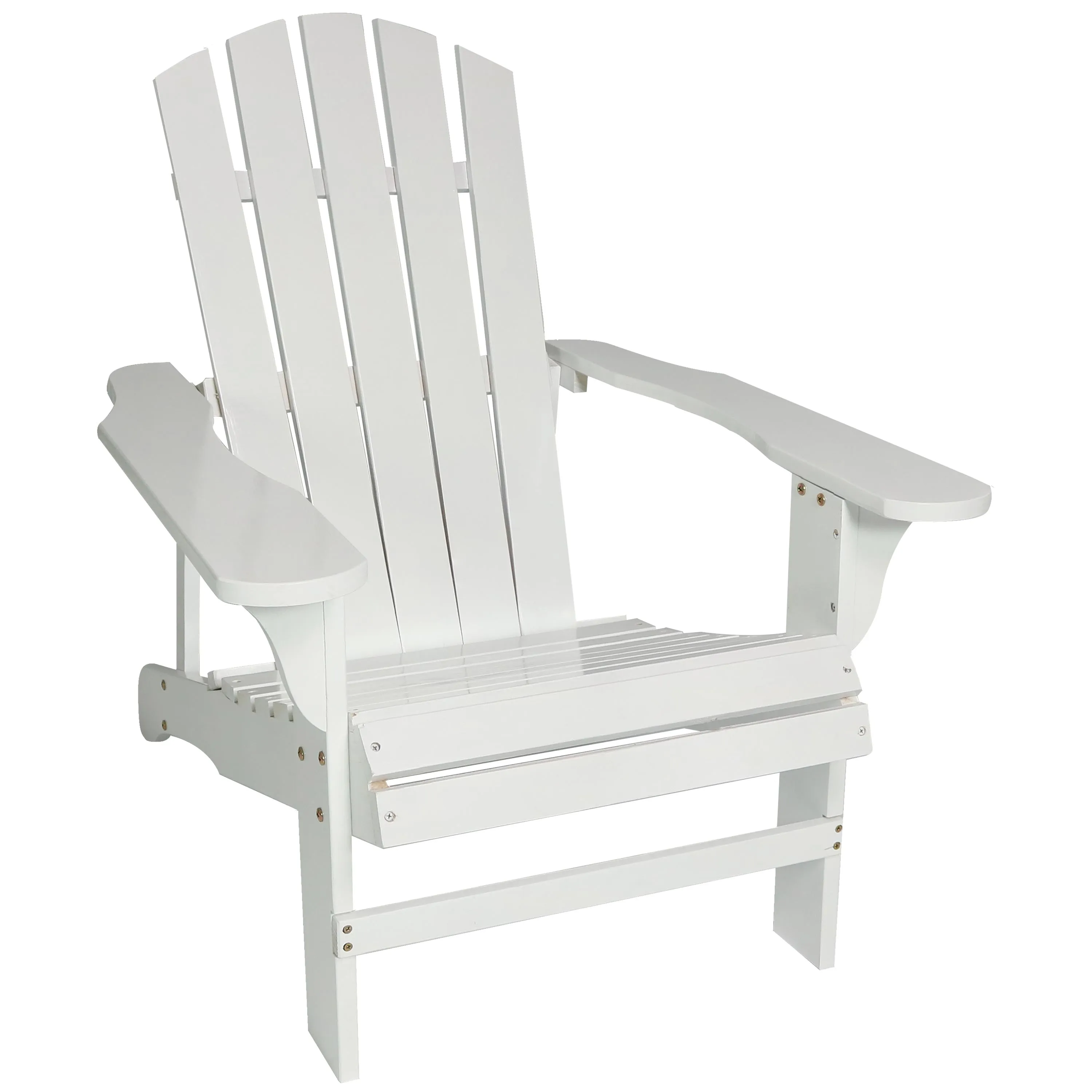 Sunnydaze Coastal Bliss Wooden Adirondack Chair