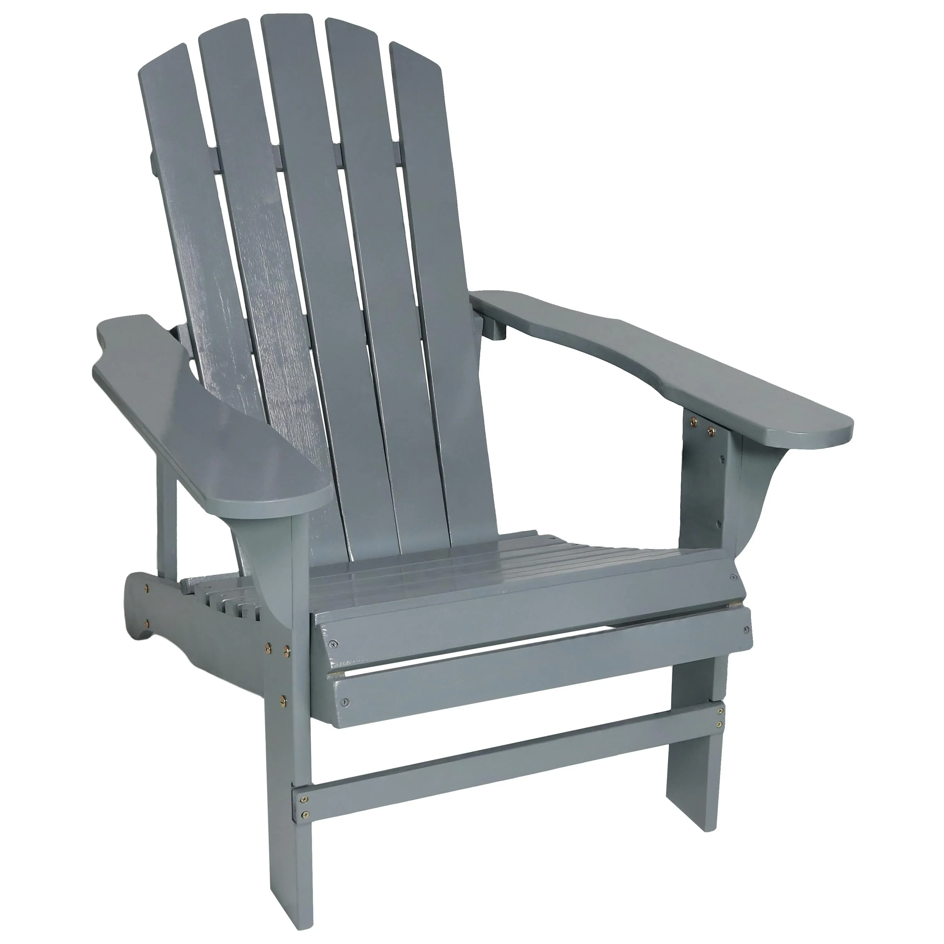 Sunnydaze Coastal Bliss Wooden Adirondack Chair