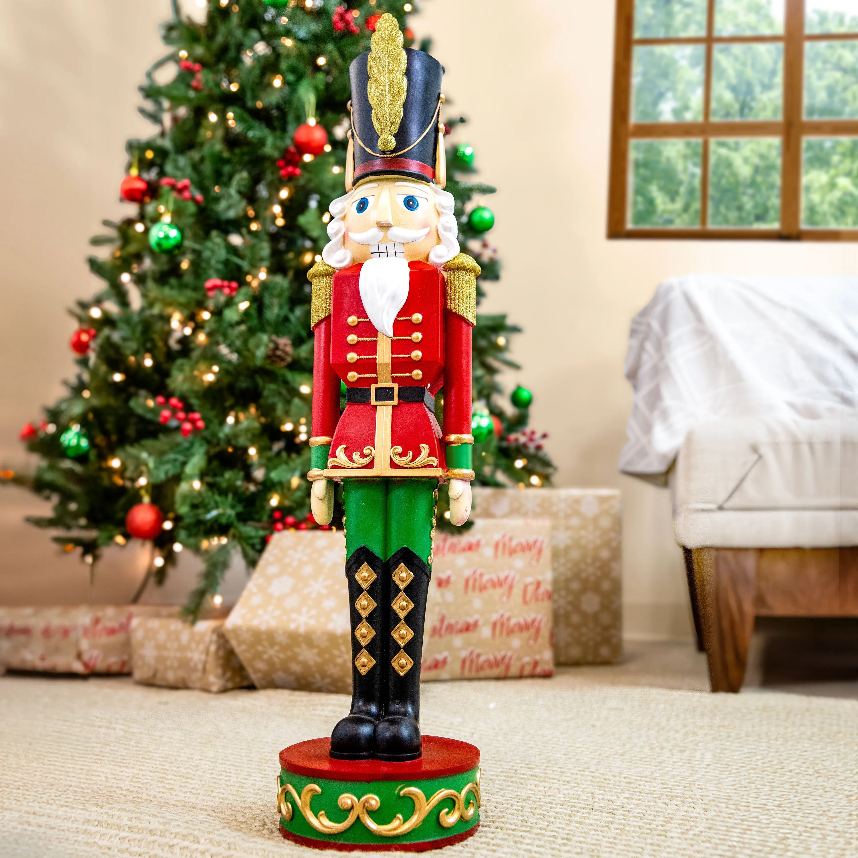 Sunnydaze Kristoff the Nutcracker Soldier Christmas Decor