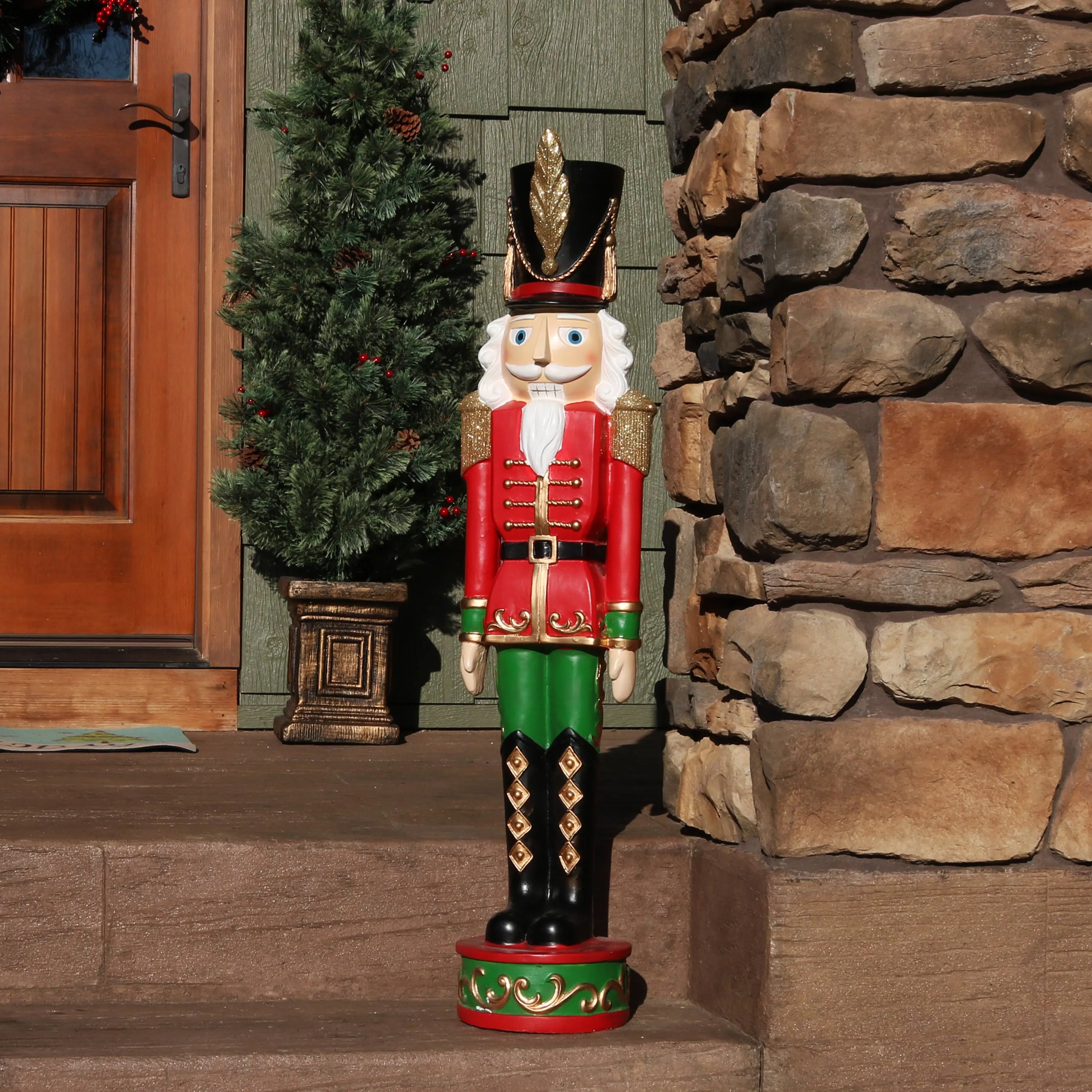 Sunnydaze Kristoff the Nutcracker Soldier Christmas Decor