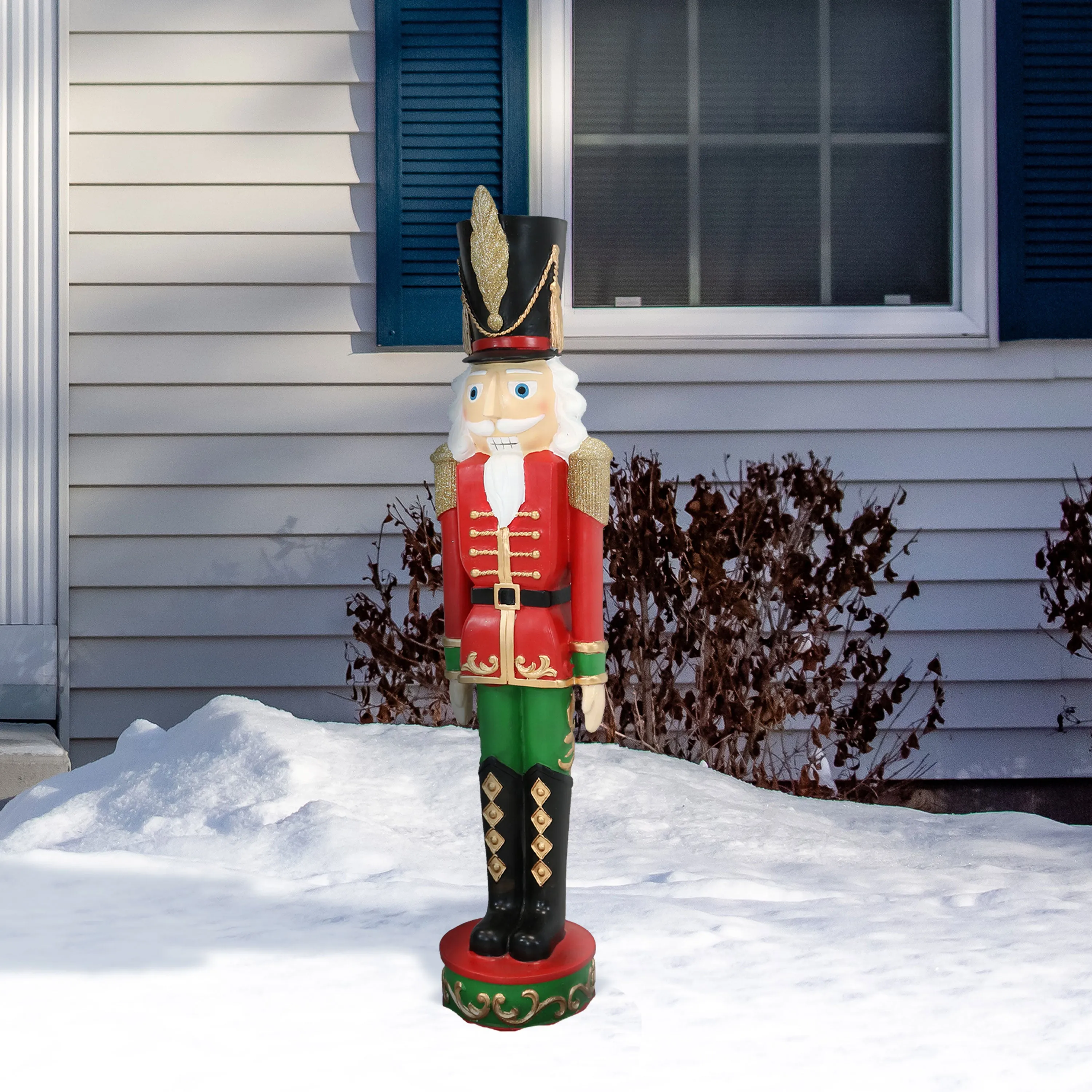 Sunnydaze Kristoff the Nutcracker Soldier Christmas Decor