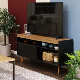 Sunnydaze Mid-Century Modern TV Stand for 58-Inch TV