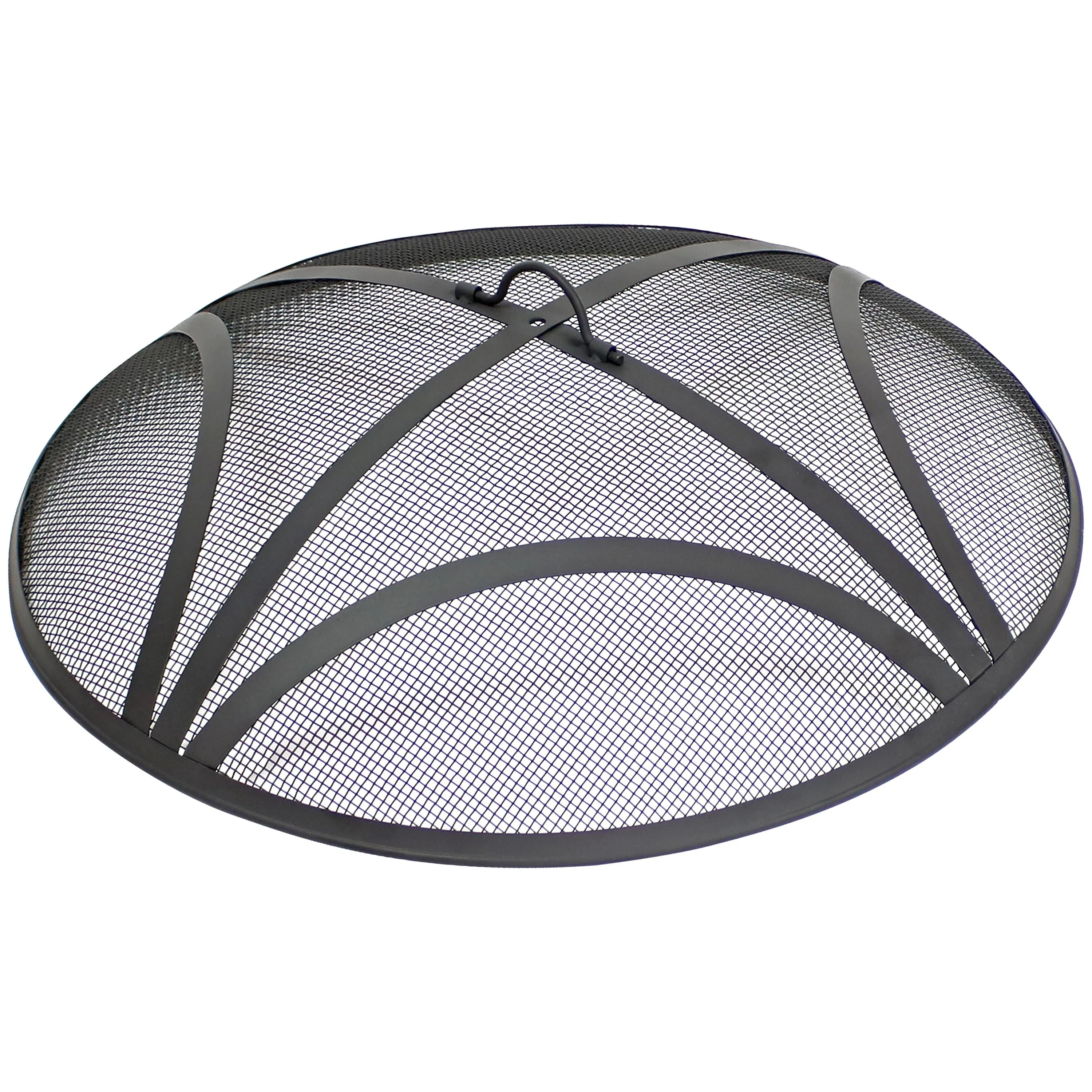 Sunnydaze Reinforced Steel Mesh Outdoor Fire Pit Spark Screen