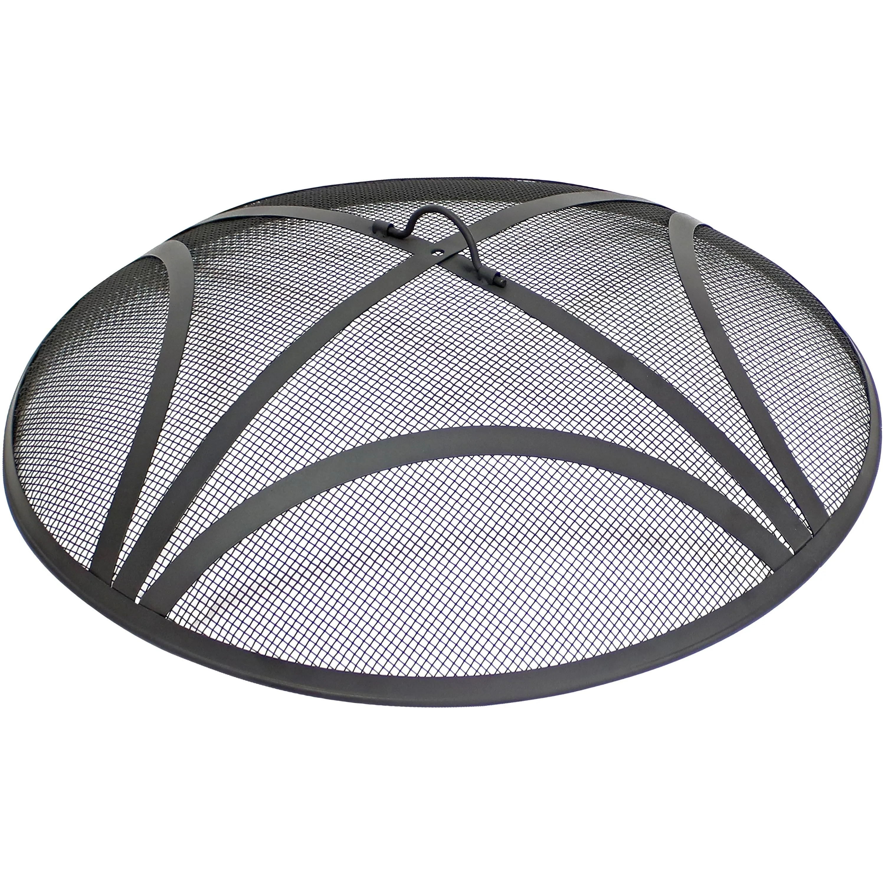 Sunnydaze Reinforced Steel Mesh Outdoor Fire Pit Spark Screen