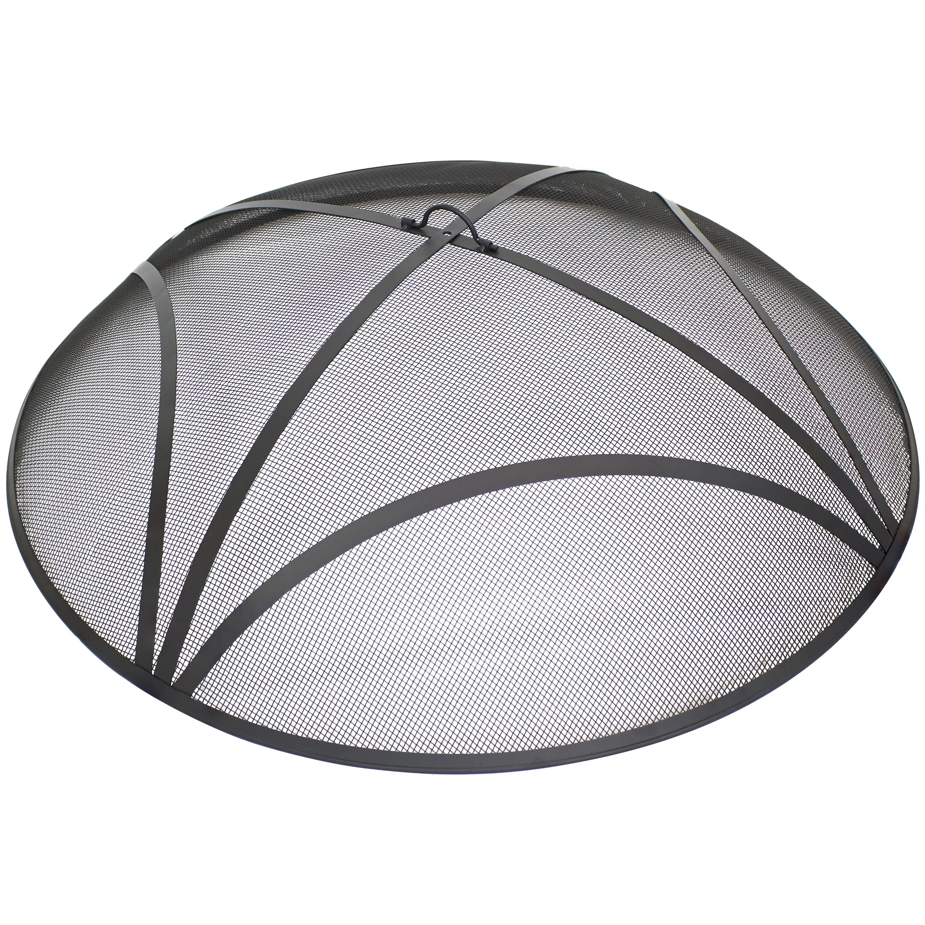 Sunnydaze Reinforced Steel Mesh Outdoor Fire Pit Spark Screen