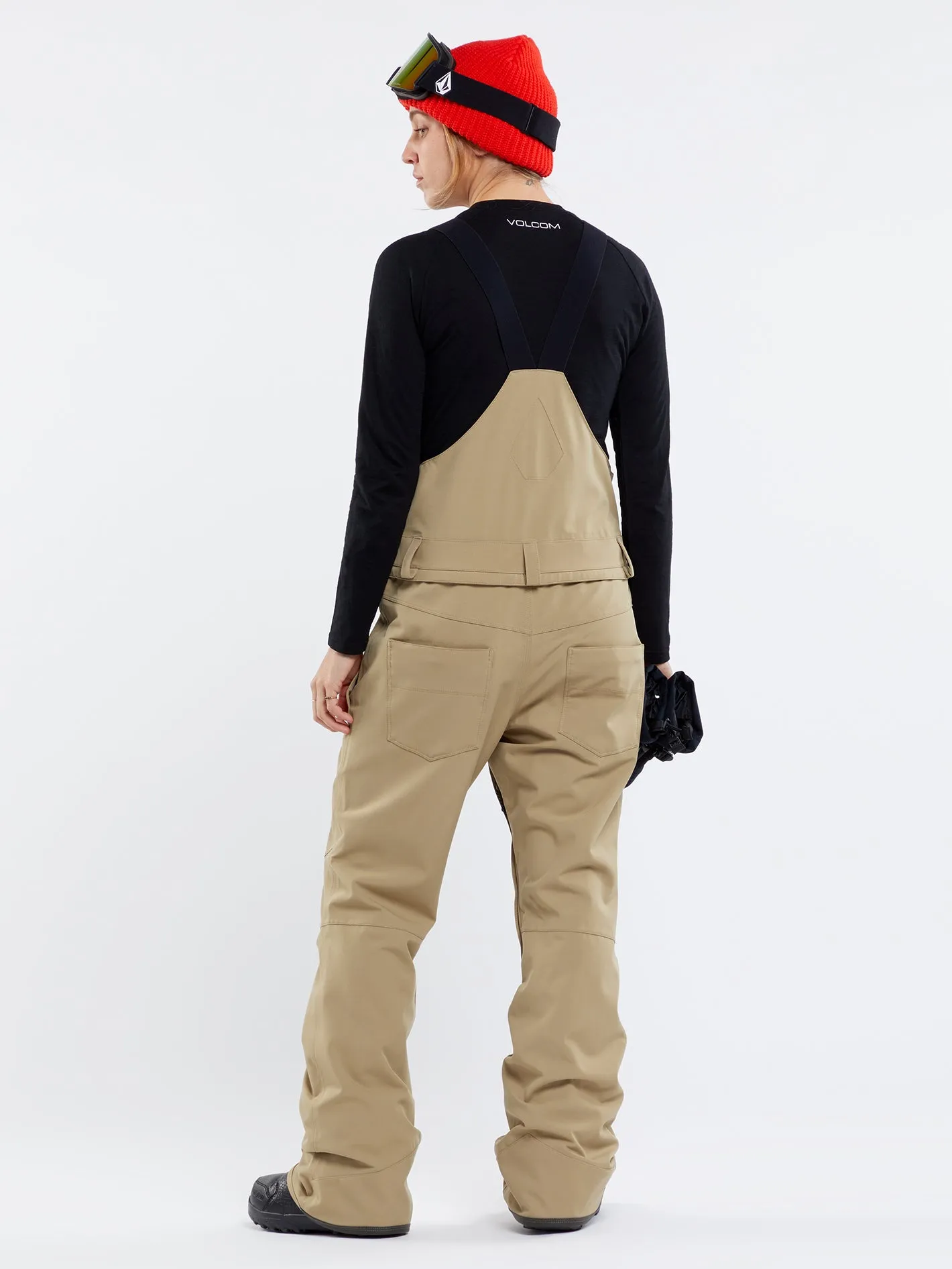 Swift Bib Overall - DARK KHAKI