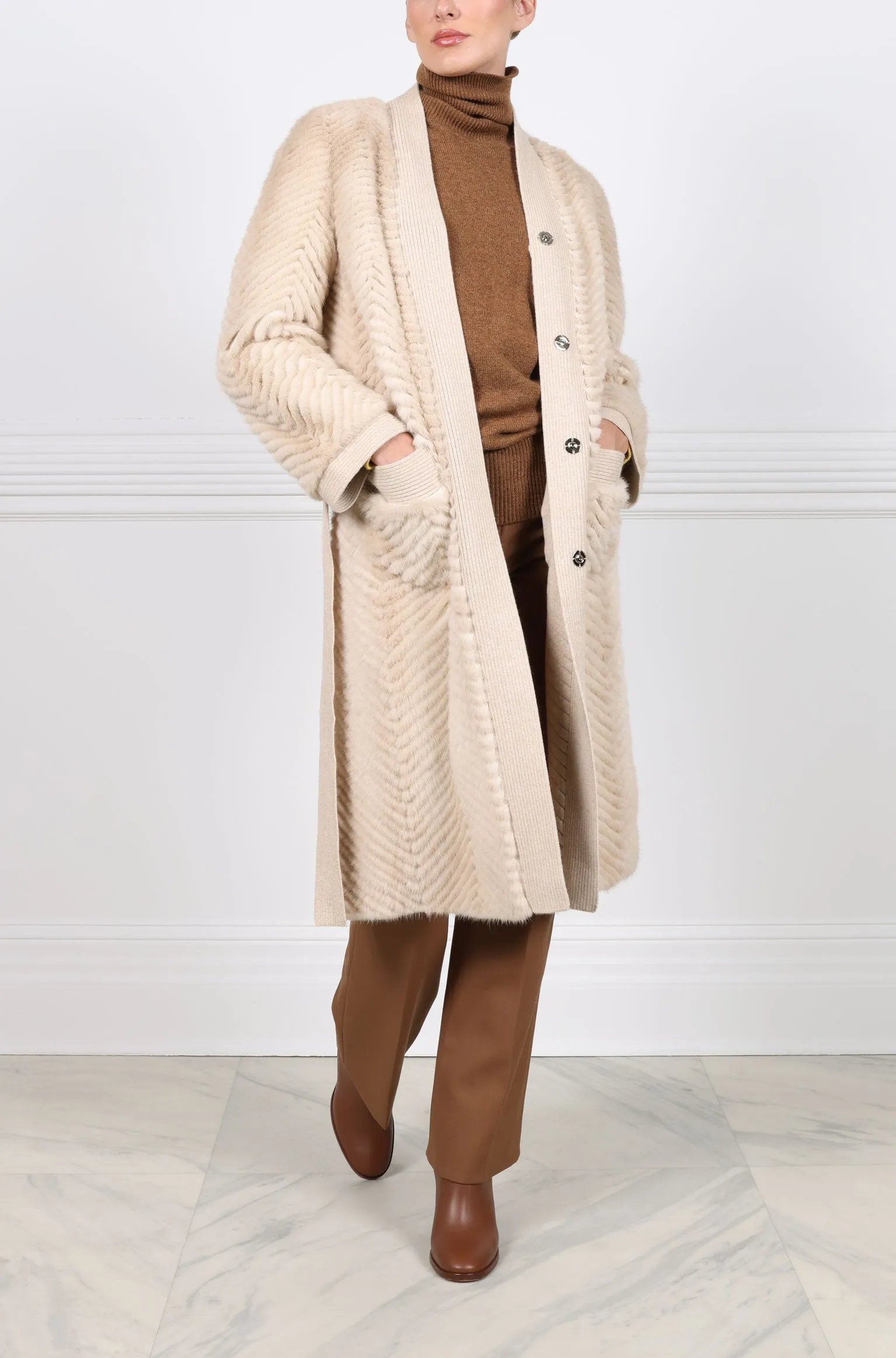 The Claire Mink Fur Coat