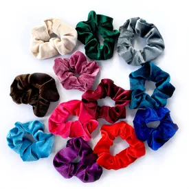 Top Trenz Velvety Scrunchies