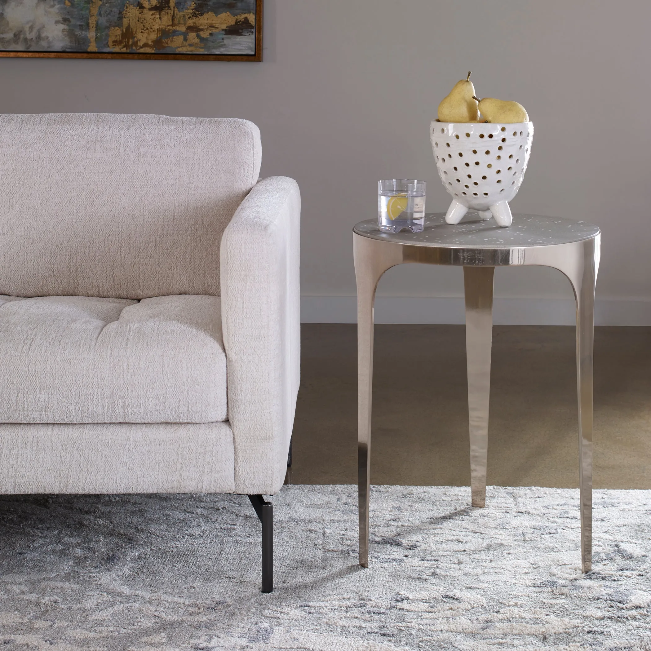 Uttermost Agra Modern Side Table