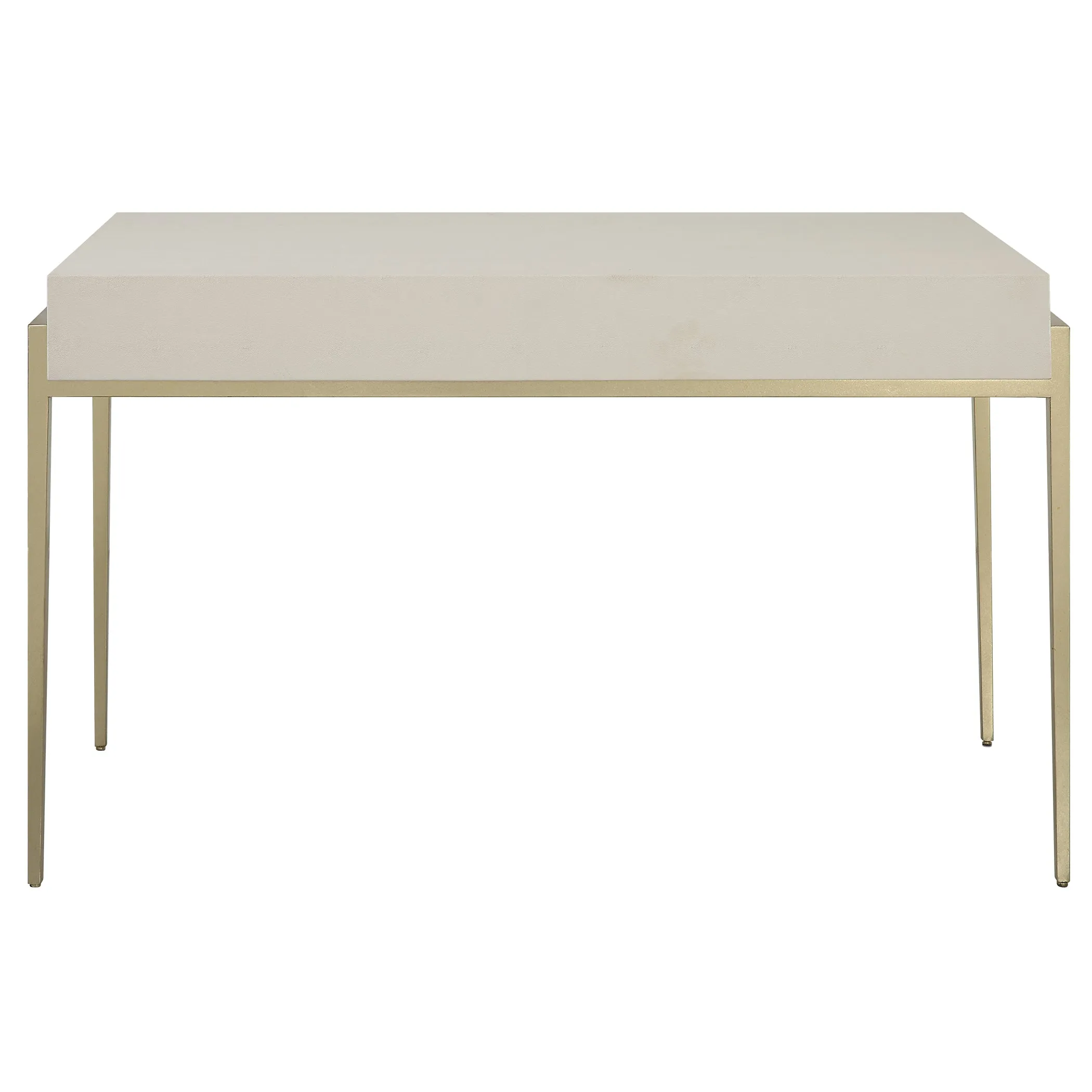 Uttermost Jewel Modern White Desk