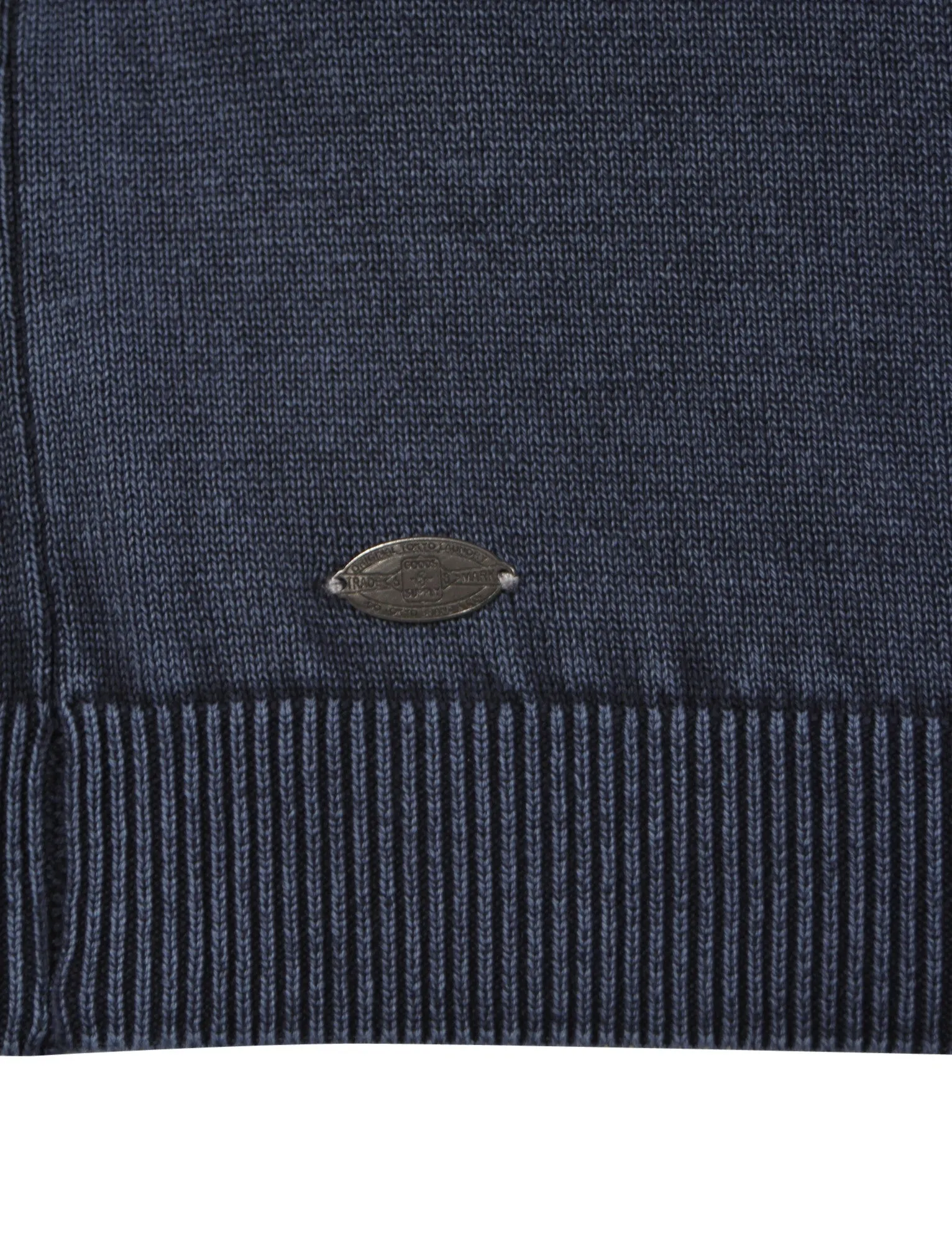 V-neck Jumper in Blue Acid Wash - Tokyo Laundry