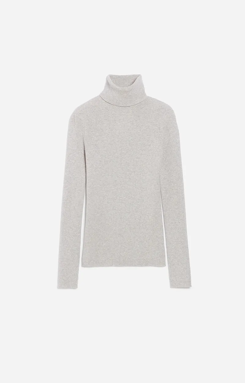 VANESSA BRUNO - Brindille Sweater - Light Mottled Grey