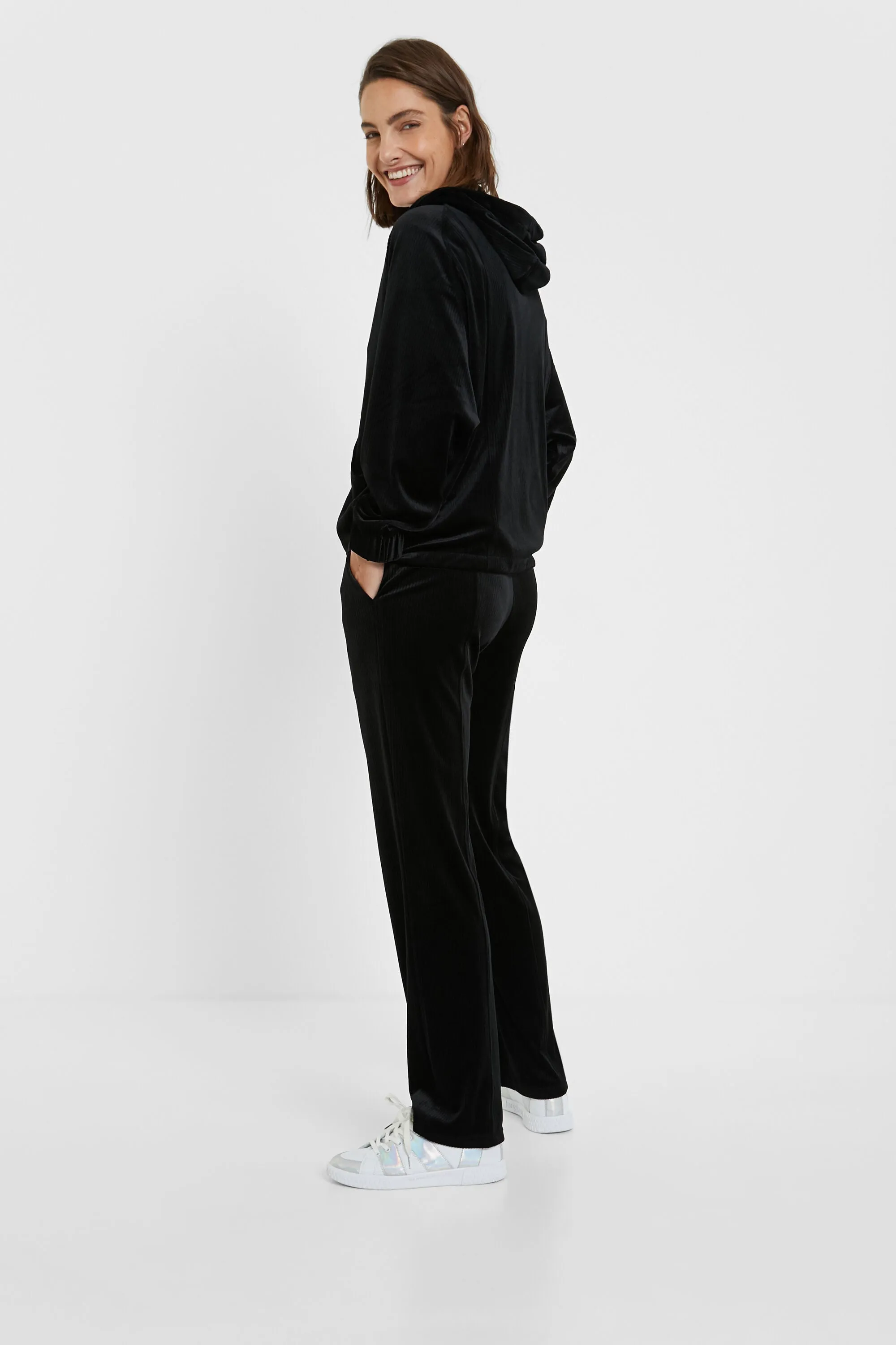 Velvety Corduroy Style Trousers