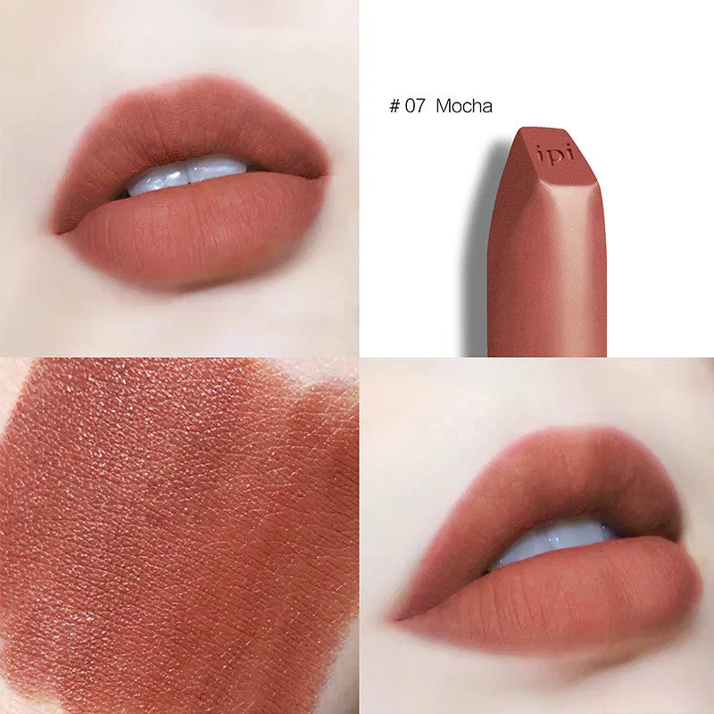 Velvety Matte White Lipstick