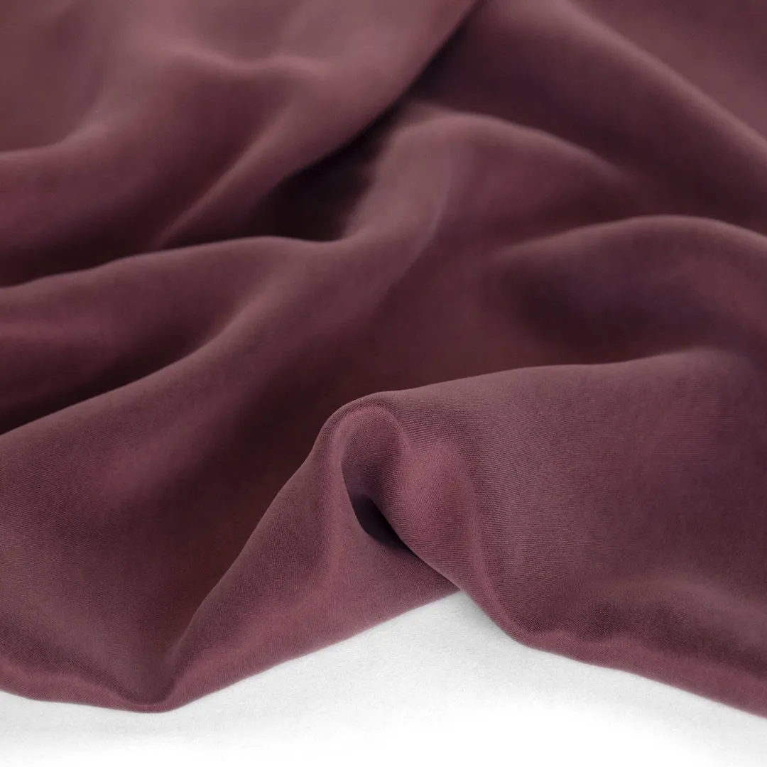 Velvety Sandwashed Cupro - Berry