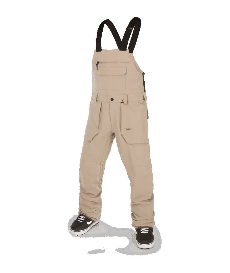 Volcom Roan Bib Overall Dark Khaki