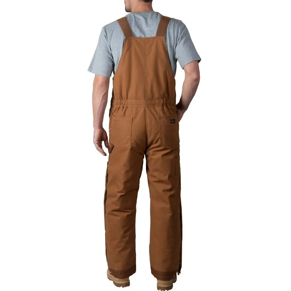 Walls Frost DWR Insulated Duck Work Bib Overall - Pecan YB717