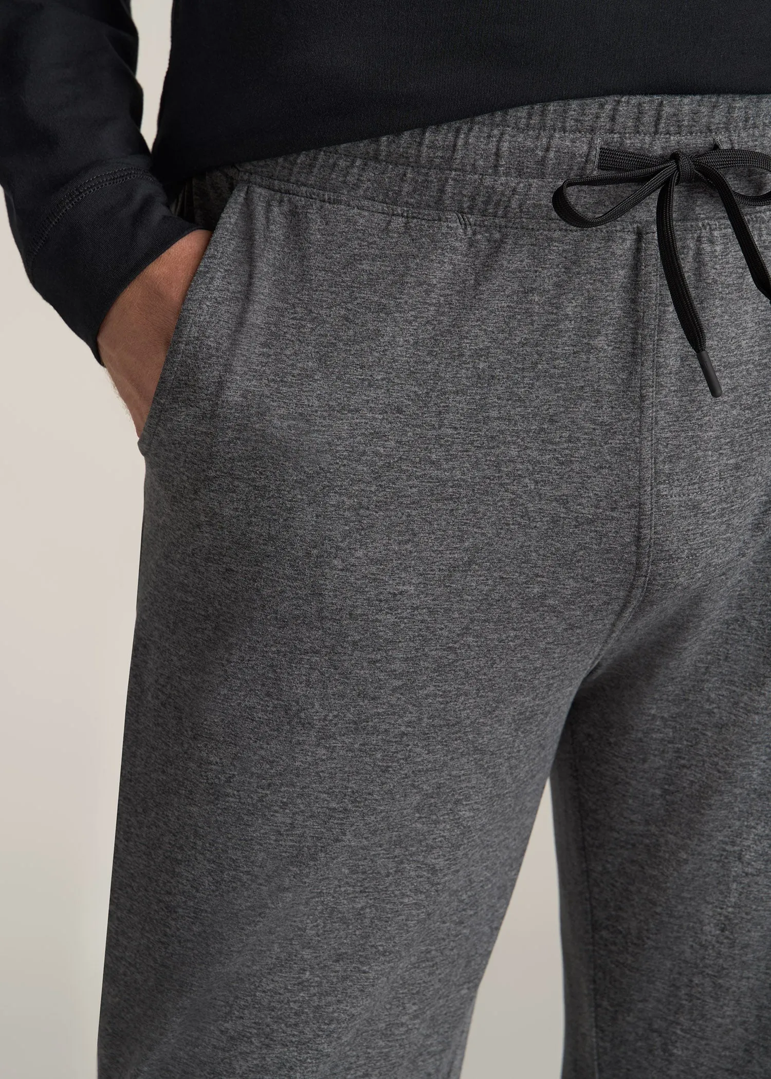 Weekender Stretch Men's Tall Lounge Pant in Charcoal Mix