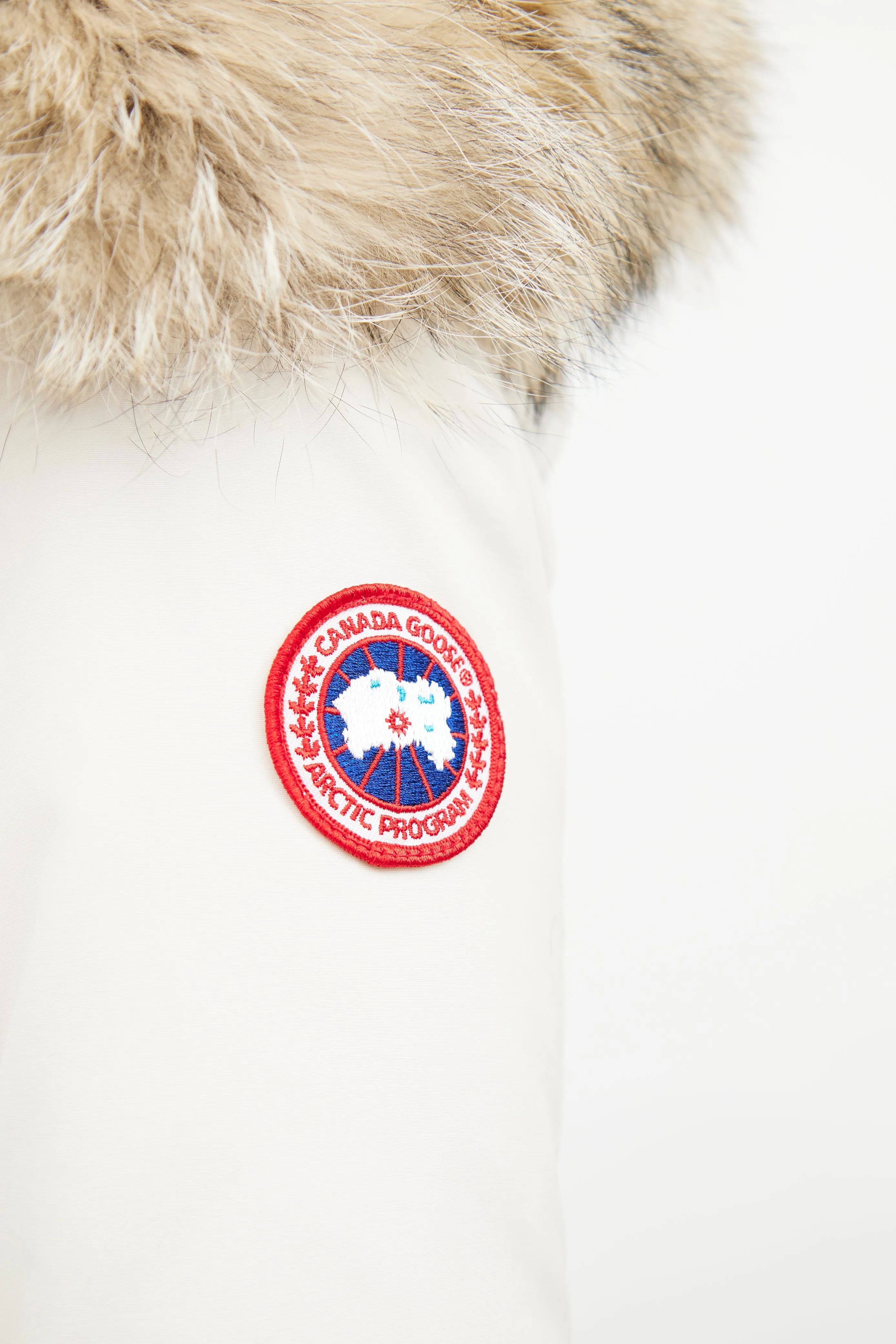 White Rossclair Parka