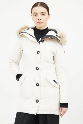 White Rossclair Parka