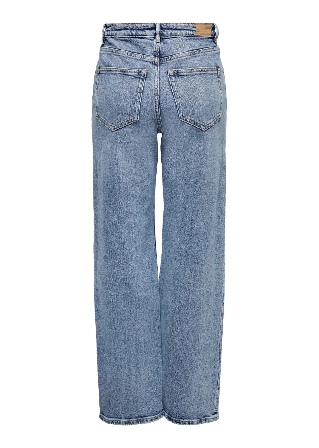 Wide Leg Jeans in Light Blue