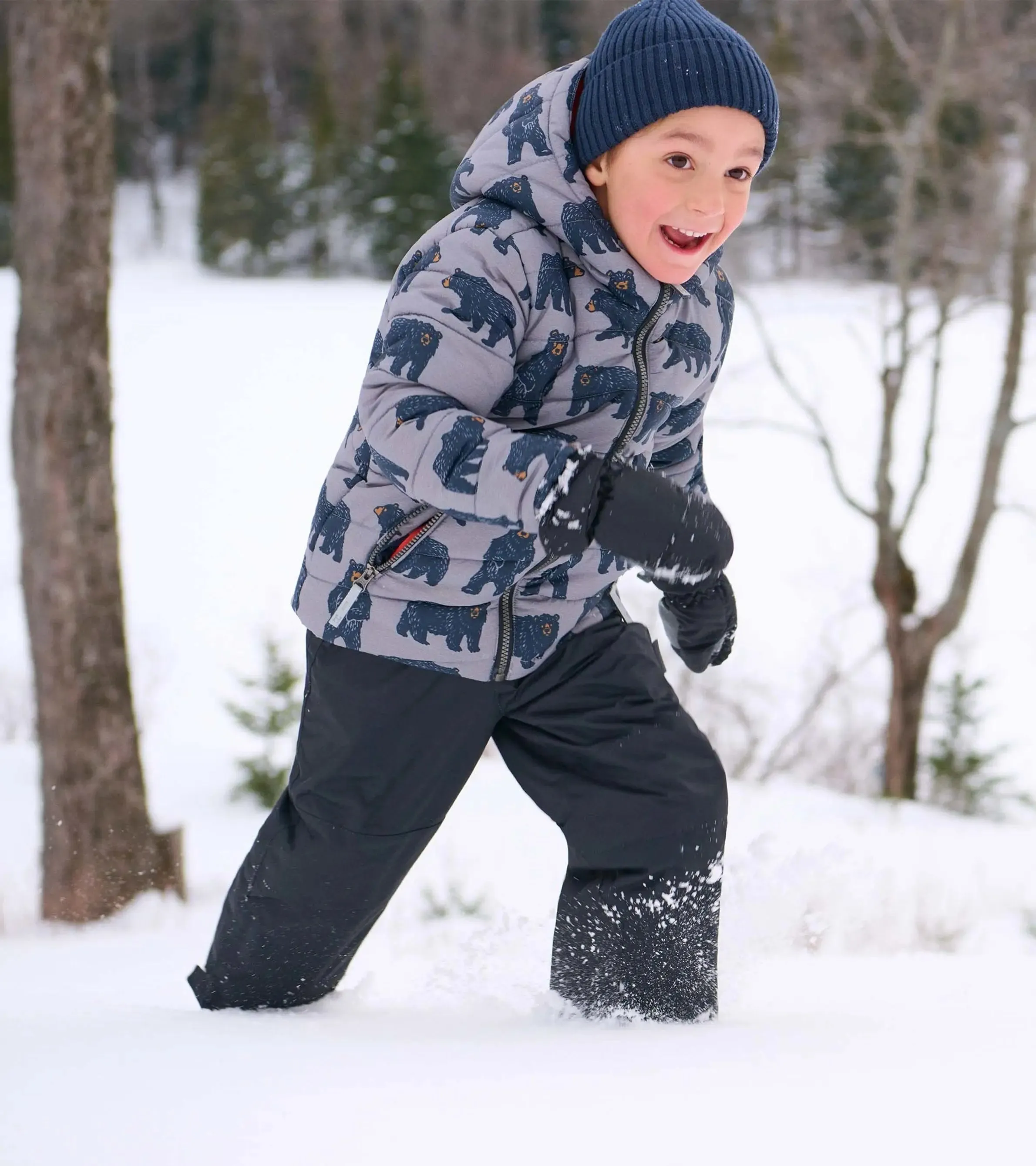 Wild Bears Puffer Jacket | Hatley