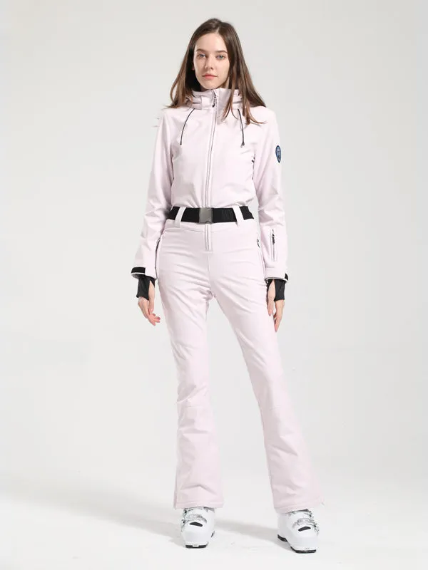 Women's Gsou Snow Classic Belted Flare Ski Suit