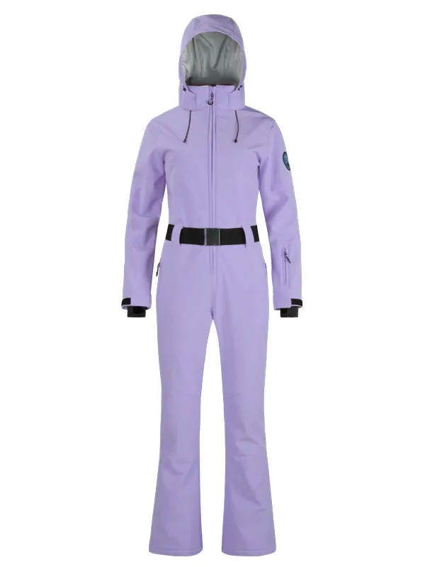 Women's Gsou Snow Classic Belted Flare Ski Suit