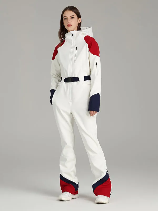 Women's Searipe Explore The North Block One Piece Ski Jumpsuit