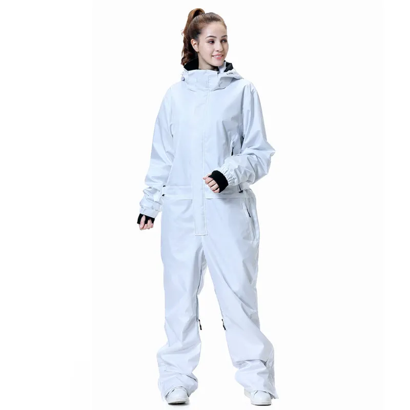 Women's Winter Sports Snow Fashion One Piece Ski Suits Snow Jumpsuit