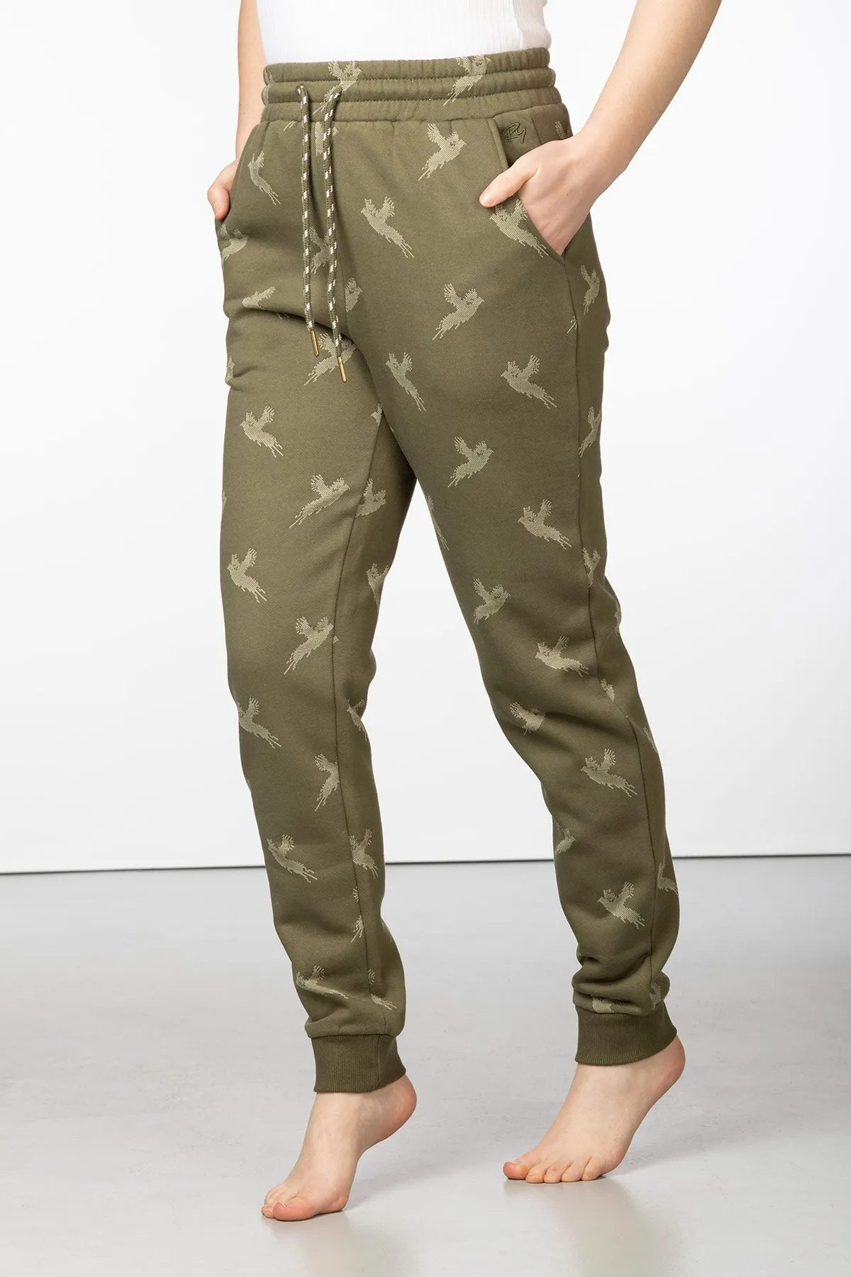 Women's Woven Loungewear Joggers - Arram